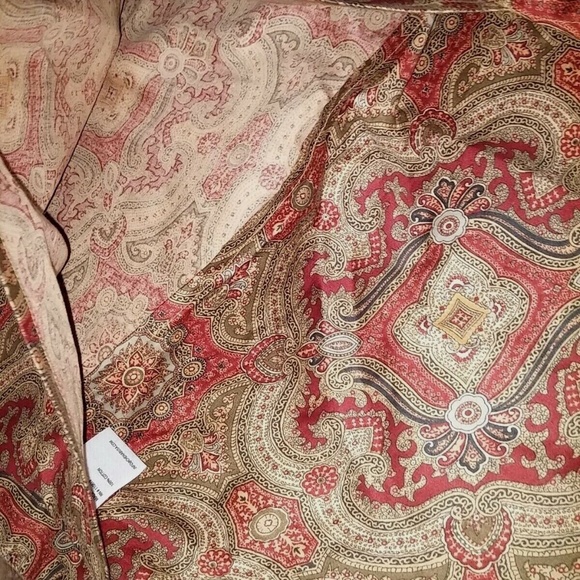 Chenab One Standard Paisley Sateen Pillow Shams - Picture 3 of 8